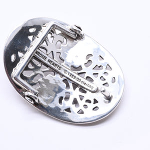 Very good condition CHROME HEARTS BUCKLE CLASSIC OVAL CROSS 1.5 Classic oval cross buckle 1.5 Weight approx. 136.38g Used 4a004719