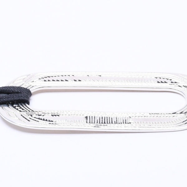 HERMES エルメス ネックレス トゥアレグ ペンダント オバール 重量30.23 ag925 シルバー 美品 中古 4a004497
