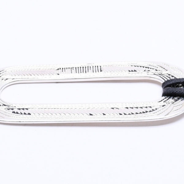 HERMES エルメス ネックレス トゥアレグ ペンダント オバール 重量30.23 ag925 シルバー 美品 中古 4a004497