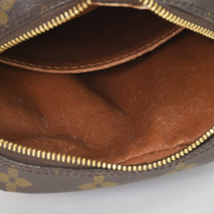 LOUIS VUITTON Shoulder Bag Danube Monogram Tanned Leather PVC Brown M45266 Good Condition Used 4a0047214