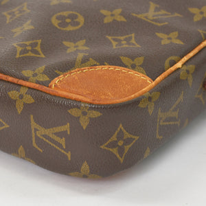 LOUIS VUITTON Shoulder Bag Danube Monogram Tanned Leather PVC Brown M45266 Good Condition Used 4a0047214