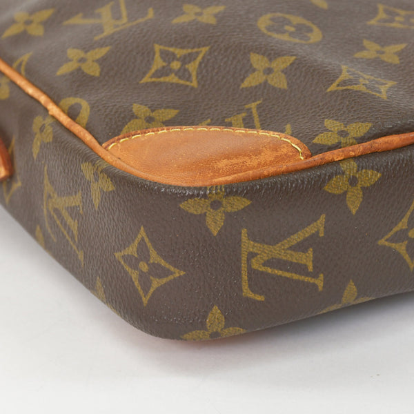 LOUIS VUITTON Shoulder Bag Danube Monogram Tanned Leather PVC Brown M45266 Good Condition Used 4a0047214