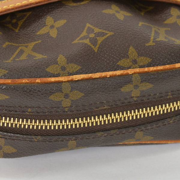 LOUIS VUITTON Shoulder Bag Danube Monogram Tanned Leather PVC Brown M45266 Good Condition Used 4a0047214