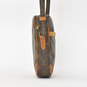 LOUIS VUITTON Shoulder Bag Danube Monogram Tanned Leather PVC Brown M45266 Good Condition Used 4a0047214