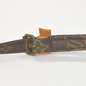 LOUIS VUITTON Shoulder Bag Danube Monogram Tanned Leather PVC Brown M45266 Good Condition Used 4a0047214