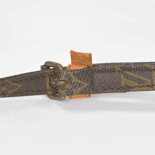 LOUIS VUITTON Shoulder Bag Danube Monogram Tanned Leather PVC Brown M45266 Good Condition Used 4a0047214