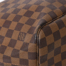 画像をギャラリービューアに読み込む, 新品同様 LOUIS VUITTON ルイヴィトン ダミエ ネヴァーフルMM トートバッグ N51105 PVC レザー ブラウン VI1039 ゴールド金具 中古 4a004591