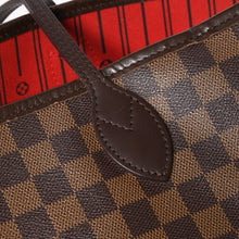 画像をギャラリービューアに読み込む, 新品同様 LOUIS VUITTON ルイヴィトン ダミエ ネヴァーフルMM トートバッグ N51105 PVC レザー ブラウン VI1039 ゴールド金具 中古 4a004591