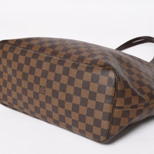 画像をギャラリービューアに読み込む, 新品同様 LOUIS VUITTON ルイヴィトン ダミエ ネヴァーフルMM トートバッグ N51105 PVC レザー ブラウン VI1039 ゴールド金具 中古 4a004591