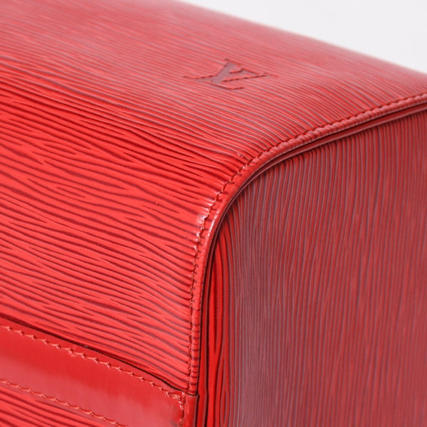LOUIS VUITTON ルイヴィトン スピーディ25 ハンドバッグ M43017 エピ レザー レッド ゴールド金具 美品 中古 4a004682