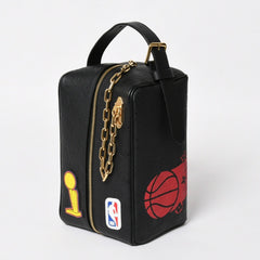 極美品 LOUIS VUITTON ルイヴィトン NBA モノグラム クロークルーム ドロップキット ブラック M58515 中古 4a004672