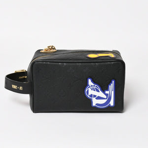 極美品 LOUIS VUITTON ルイヴィトン NBA モノグラム クロークルーム ドロップキット ブラック M58515 中古 4a004672