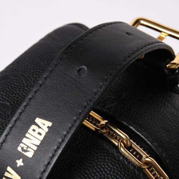 極美品 LOUIS VUITTON ルイヴィトン NBA モノグラム クロークルーム ドロップキット ブラック M58515 中古 4a004672