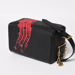 極美品 LOUIS VUITTON ルイヴィトン NBA モノグラム クロークルーム ドロップキット ブラック M58515 中古 4a004672