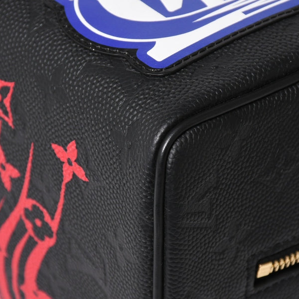 極美品 LOUIS VUITTON ルイヴィトン NBA モノグラム クロークルーム ドロップキット ブラック M58515 中古 4a004672