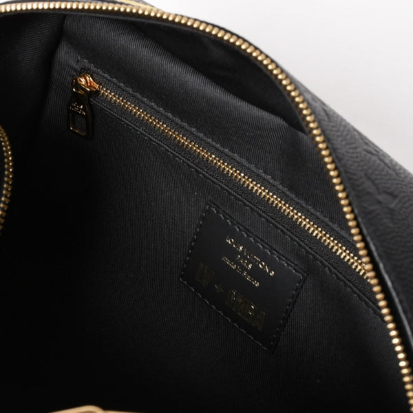 極美品 LOUIS VUITTON ルイヴィトン NBA モノグラム クロークルーム ドロップキット ブラック M58515 中古 4a004672