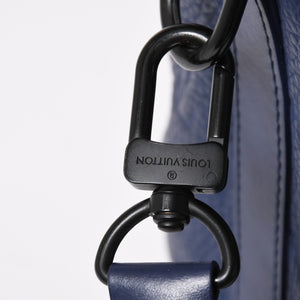 LOUIS VUITTON ルイヴィトン キーポル・バンドリエール 35 トリヨンモノグラム ボストンバッグ ネイビー M11691 美品 中古 4a004658