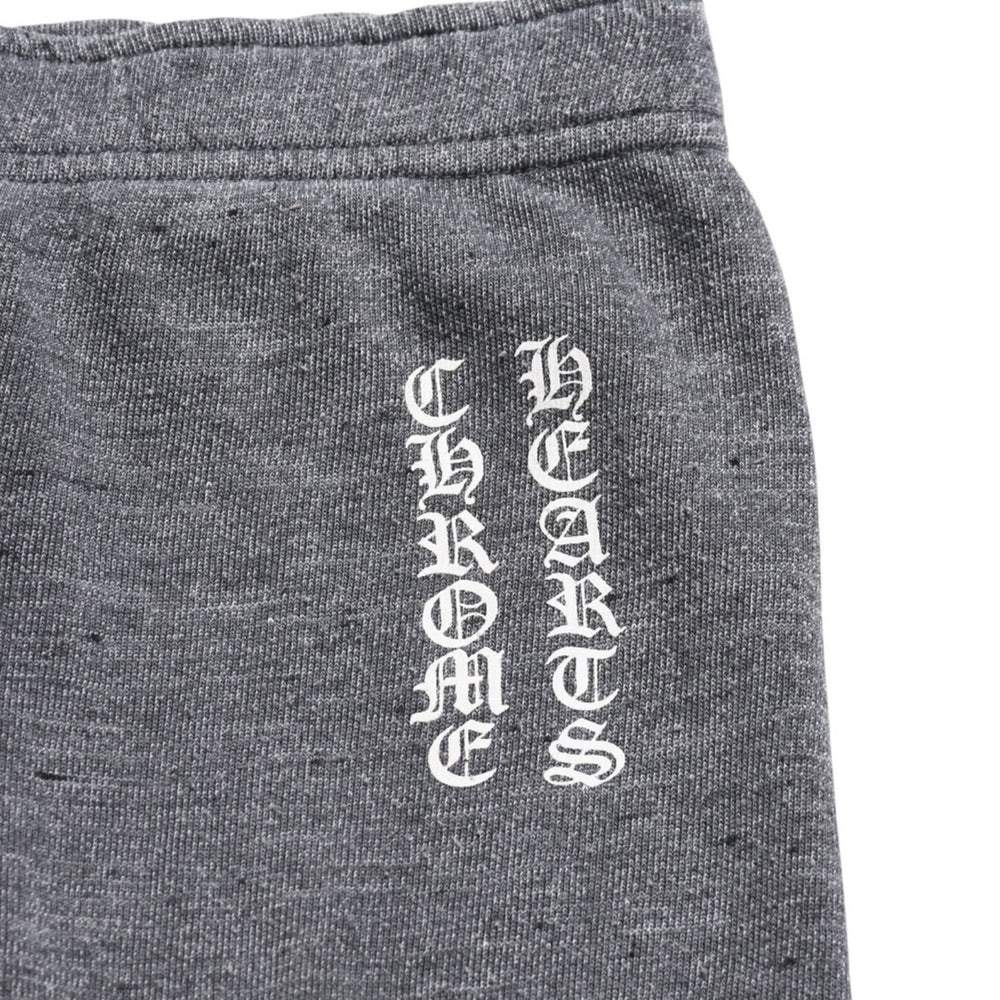 CHROME HEARTS Sweatpants Heather Gray Old English Logo CH Cross XS Size Ladies Good Condition Used 4a004546