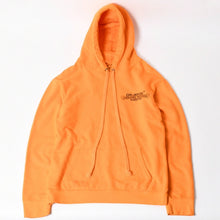 画像をギャラリービューアに読み込む, CHROME HEARTS クロムハーツ × オフホワイト Scroll Hoodie Orange オレンジ 2018SS スクロールロゴ フーディ パーカー Mサイズ 美品 中古 4a004649