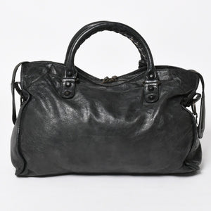 BALENCIAGA バレンシアガ バッグ ザ シティ 2WAY バッグ ブラック ハンドバッグ ショルダーバッグ 115748 美品 中古 4a004600
