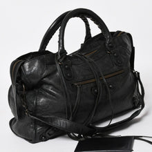 画像をギャラリービューアに読み込む, BALENCIAGA バレンシアガ バッグ ザ シティ 2WAY バッグ ブラック ハンドバッグ ショルダーバッグ 115748 美品 中古 4a004600