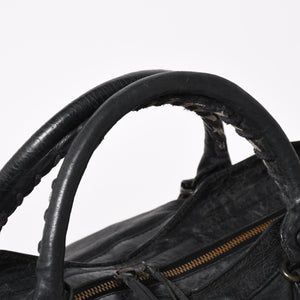 BALENCIAGA バレンシアガ バッグ ザ シティ 2WAY バッグ ブラック ハンドバッグ ショルダーバッグ 115748 美品 中古 4a004600