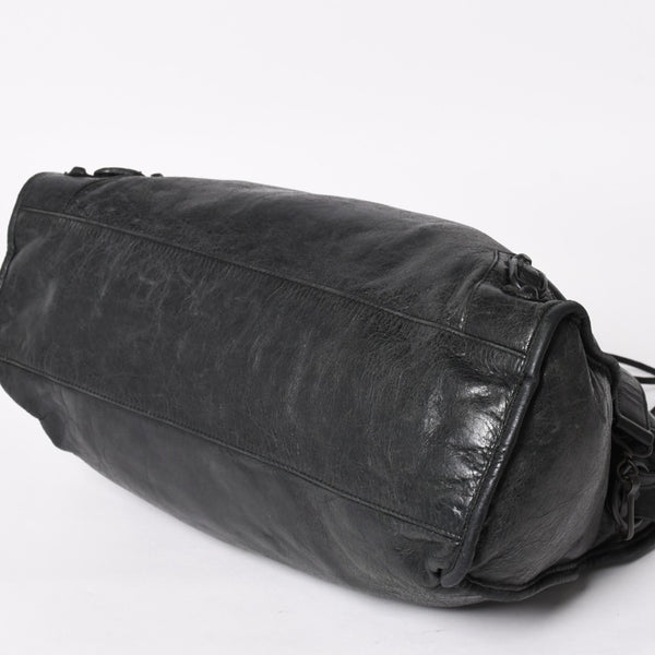BALENCIAGA バレンシアガ バッグ ザ シティ 2WAY バッグ ブラック ハンドバッグ ショルダーバッグ 115748 美品 中古 4a004600