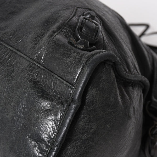 BALENCIAGA バレンシアガ バッグ ザ シティ 2WAY バッグ ブラック ハンドバッグ ショルダーバッグ 115748 美品 中古 4a004600