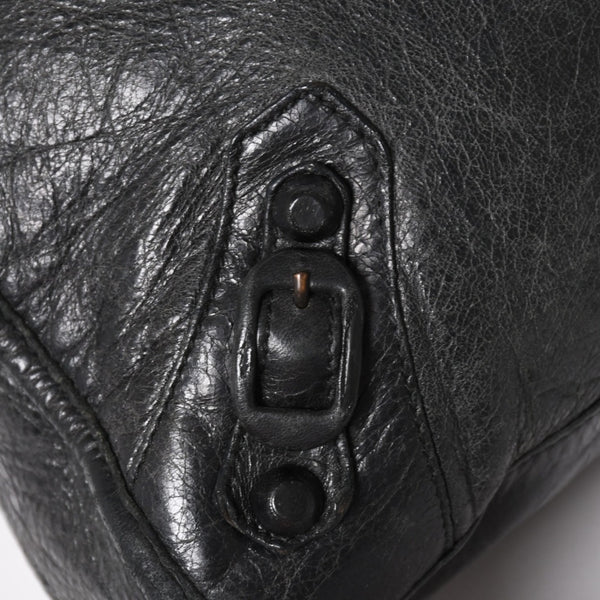 BALENCIAGA バレンシアガ バッグ ザ シティ 2WAY バッグ ブラック ハンドバッグ ショルダーバッグ 115748 美品 中古 4a004600