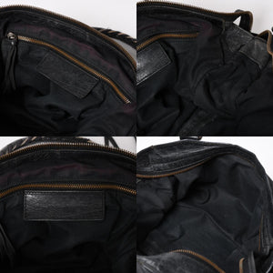 BALENCIAGA バレンシアガ バッグ ザ シティ 2WAY バッグ ブラック ハンドバッグ ショルダーバッグ 115748 美品 中古 4a004600
