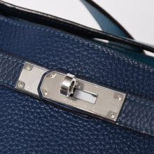 画像をギャラリービューアに読み込む, 極美品 HERMES エルメス ソーケリー26 ヴェルソ ワンショルダーバッグ □R刻印 トリヨンクレマンス コルヴェール ターコイズ シルバー金具 中古 4a004756