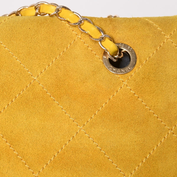 極美品 CHANEL シャネル PharrellCapsuleCollection ファレルカプセルコレクション ブラグマイバッグ XXL 27番台 イエロー 中古 4a004757