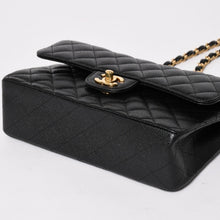 画像をギャラリービューアに読み込む, 新品同様 CHANEL シャネル マトラッセ23 Wフラップ Wチェーンショルダーバッグ 31番台 ココマーク ブラック ゴールド キャビスキン 中古 4a004765
