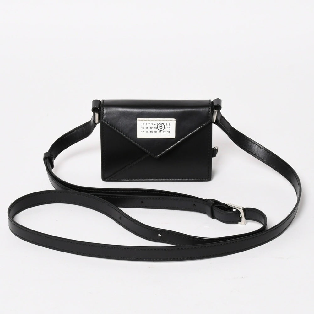 MM6 Maison Margiela Shoulder bag Mini shoulder bag Black White Good Condition Used 4a004603