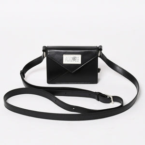 MM6 Maison Margiela メゾンマルジェラ ショルダーバッグ ミニショルダーバッグ ブラック ホワイト 美品 中古 4a004603
