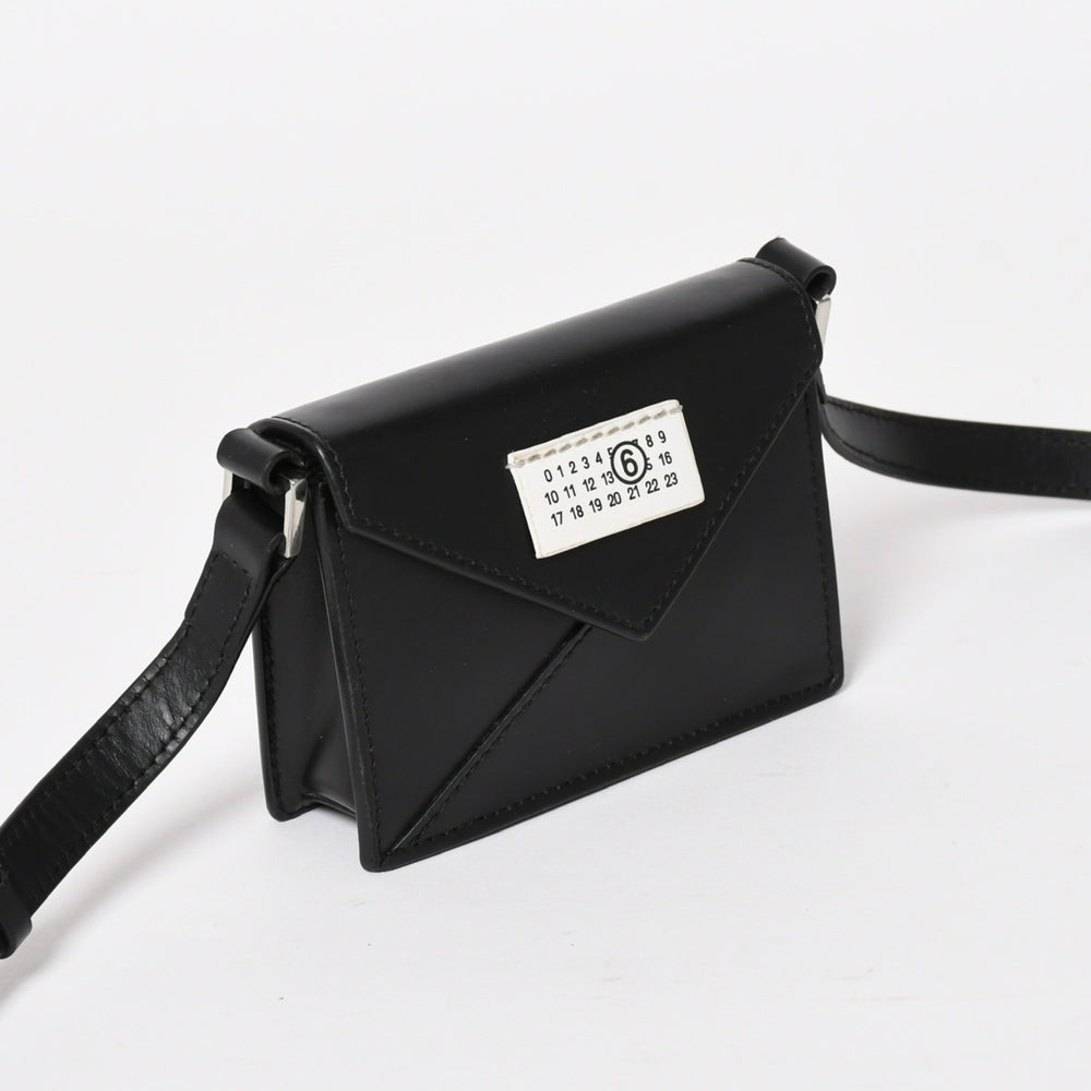 MM6 Maison Margiela メゾンマルジェラ ショルダーバッグ ミニショルダーバッグ ブラック ホワイト 美品 中古 4a004603