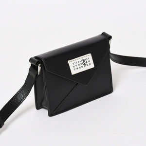 MM6 Maison Margiela メゾンマルジェラ ショルダーバッグ ミニショルダーバッグ ブラック ホワイト 美品 中古 4a004603