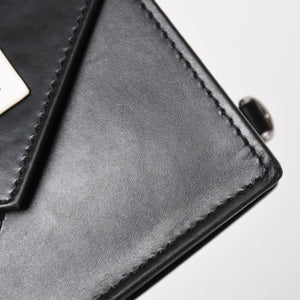 MM6 Maison Margiela メゾンマルジェラ ショルダーバッグ ミニショルダーバッグ ブラック ホワイト 美品 中古 4a004603