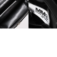 画像をギャラリービューアに読み込む, MM6 Maison Margiela メゾンマルジェラ ショルダーバッグ ミニショルダーバッグ ブラック ホワイト 美品 中古 4a004603