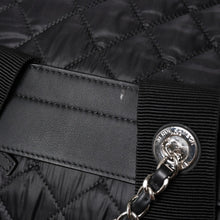 画像をギャラリービューアに読み込む, 極美品 CHANEL シャネル COCO NIEGE ココネージュ バックパック リュック 26番台 ココマーク ナイロン ボア ベージュ ブラック 中古 4a004780