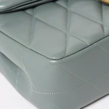 画像をギャラリービューアに読み込む, 極美品 COACH コーチ タビー ショルダーバッグ 26 キルティング ショルダーバッグ CP150 セージグリーン ナッパレザー クロスボディ 2way ゴールド金具 中古 4a004604
