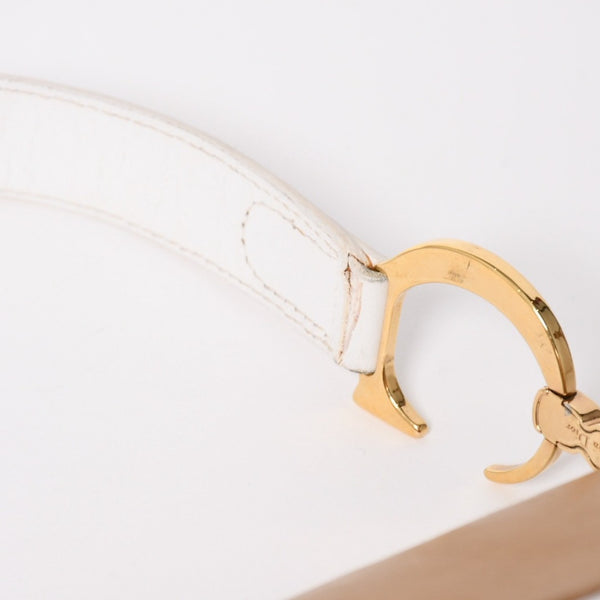 Christian Dior クリスチャンディオール サドルバッグ ワンショルダーバッグ ブラウン レザー ガリアーノ期 美品 中古 4a004759