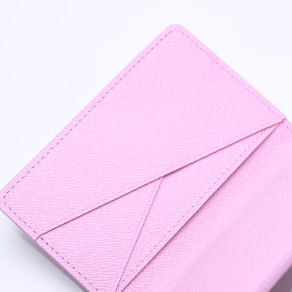 新品未使用 LOUIS VUITTON ルイヴィトン オーガナイザードゥポッシュ M26800 カードケース ベビーピンク 中古 4a004755