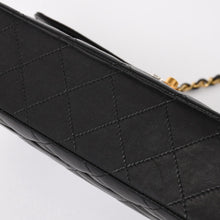 Load image into Gallery viewer, 極美品 CHANEL シャネル マトラッセ28 Wフラップ Wチェーンショルダーバッグ 2番台 パリ限定 ココマーク ラムスキン ブラック 中古 4a004748