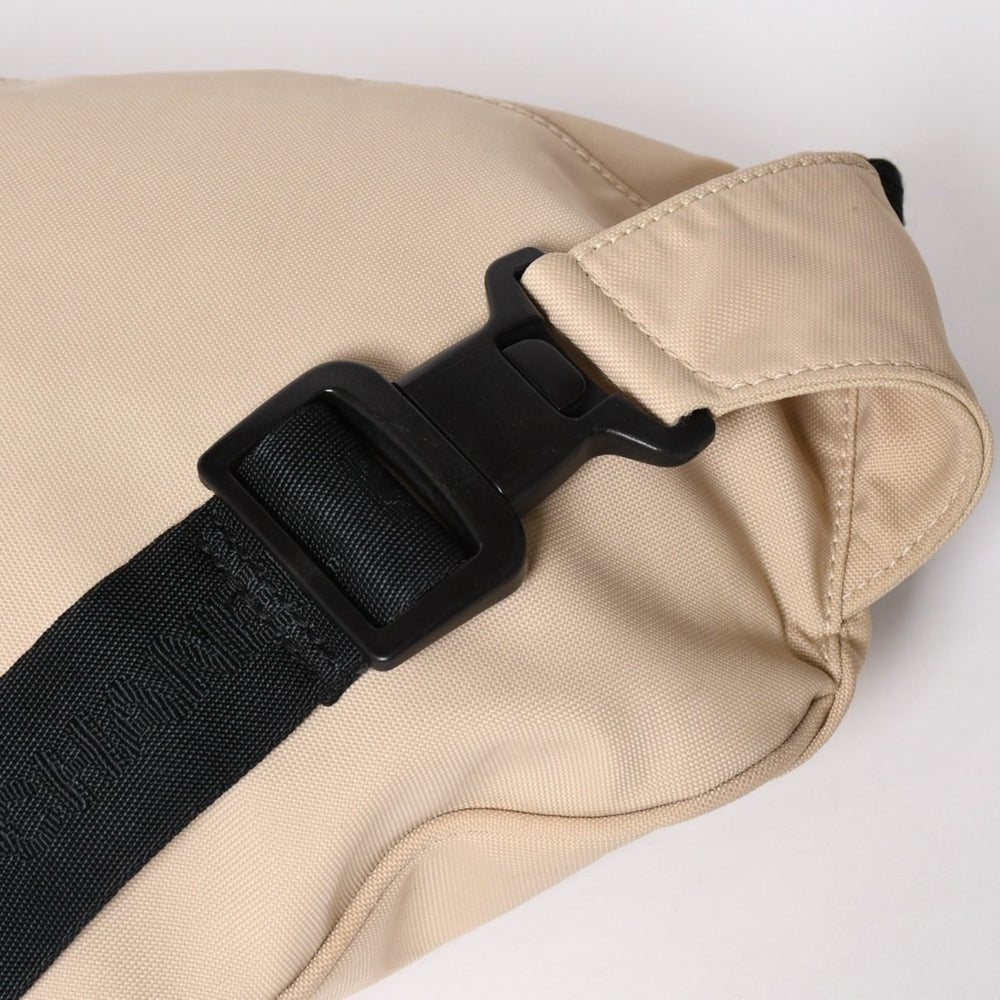 CHANEL Sports Line Shoulder Bag No. 7 Coco Mark Nylon Canvas Beige Black Good Condition Used 4a004773