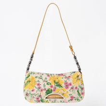 Load image into Gallery viewer, 極美品 Christian Dior クリスチャンディオール マリスパール ワンショルダーバッグ 423/500 ボタニカル柄 ガリアーノ期 中古 4a004777