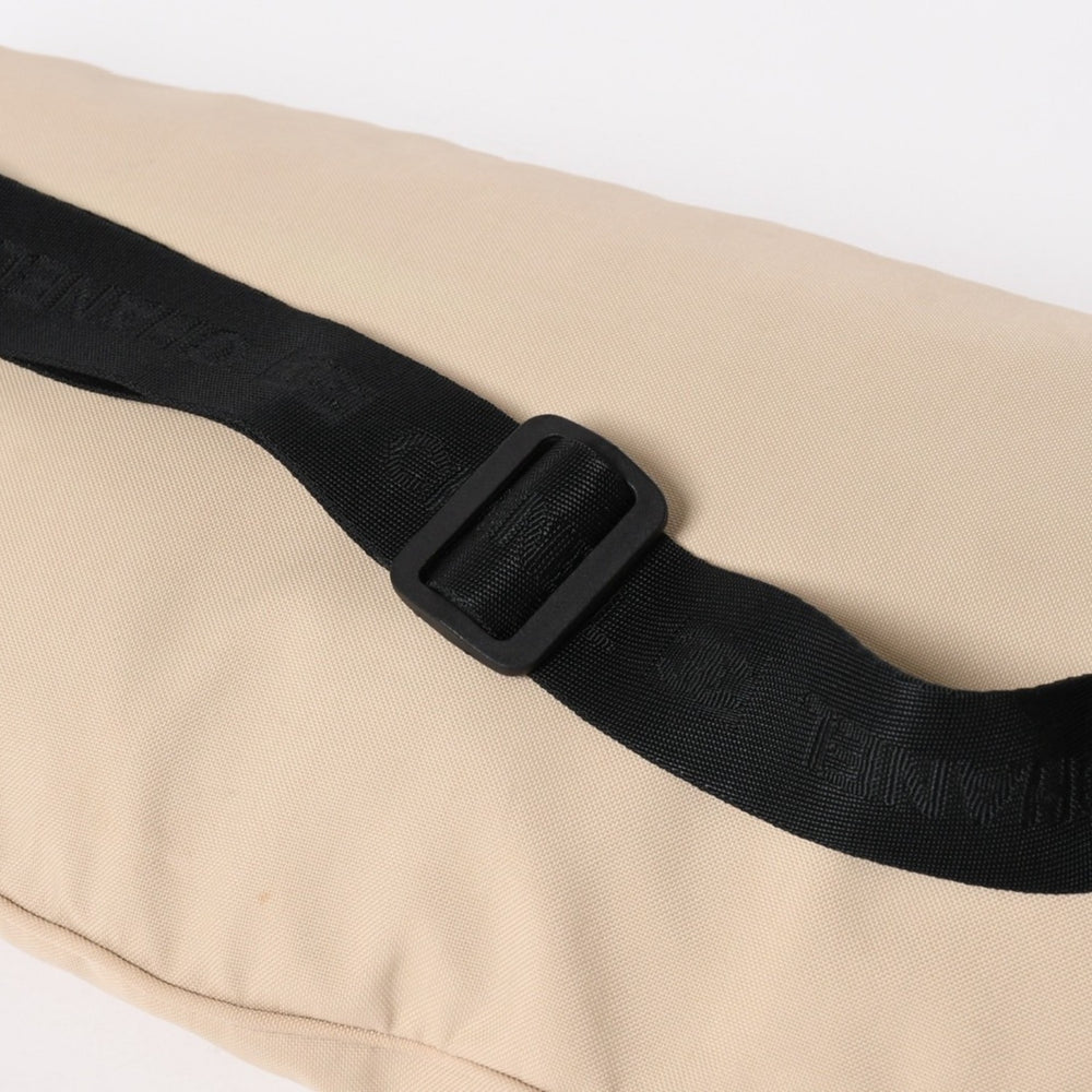 CHANEL Sports Line Shoulder Bag No. 7 Coco Mark Nylon Canvas Beige Black Good Condition Used 4a004773