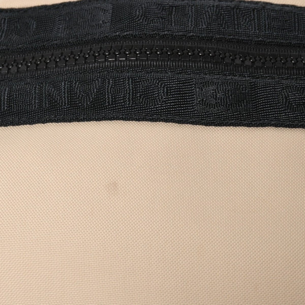 CHANEL シャネル スポーツライン ショルダーバッグ 7番台 ココマーク ナイロンキャンバス ベージュ ブラック 美品 中古 4a004773