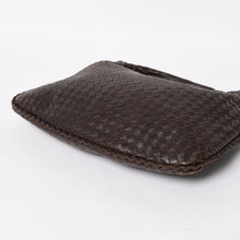 Load image into Gallery viewer, BOTTEGA VENETA ボッテガヴェネタ ホーボーショルダーバッグ イントレチャート ブラウン ダークブラウン 美品 中古 4a004498
