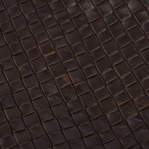 BOTTEGA VENETA ボッテガヴェネタ ホーボーショルダーバッグ イントレチャート ブラウン ダークブラウン 美品 中古 4a004498